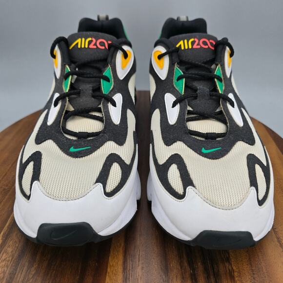 Nike Air Max 200 Rasta Shoes Men\'s 13 White Multicolor Athletic Lace Up Sneakers main image 8